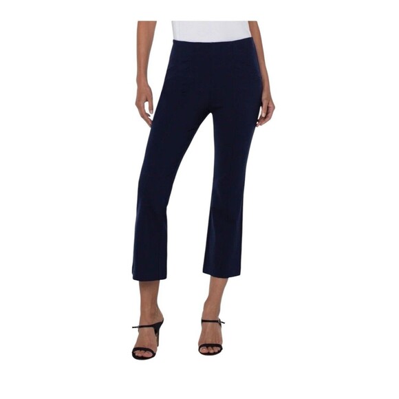 Liverpool Los Angeles Stella Kick Flare pants With Welt Pockets New Size 10 - Picture 1 of 10